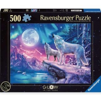 loups sous les lumières du nord glow i