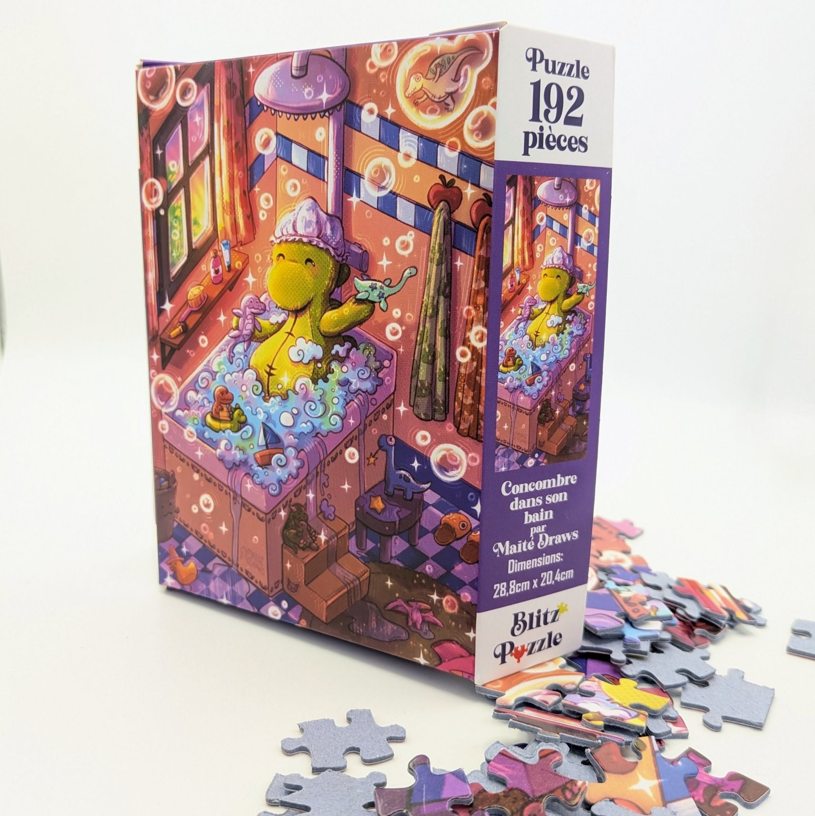 puzzle 192 pcs concombre dans son bain puzzle 192 pcs concombre dans son bain