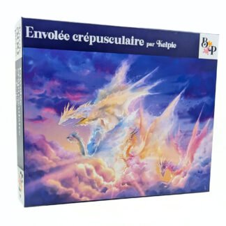 puzzle 500 pcs envolée crépusculaire